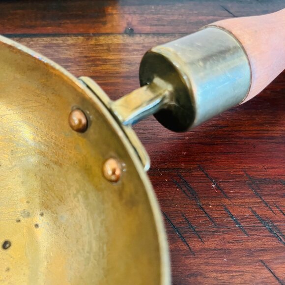 Antique Brass Grain Scoop Gallery Wall English Cottagecore Farmhouse European 18 - Picture 8 of 10